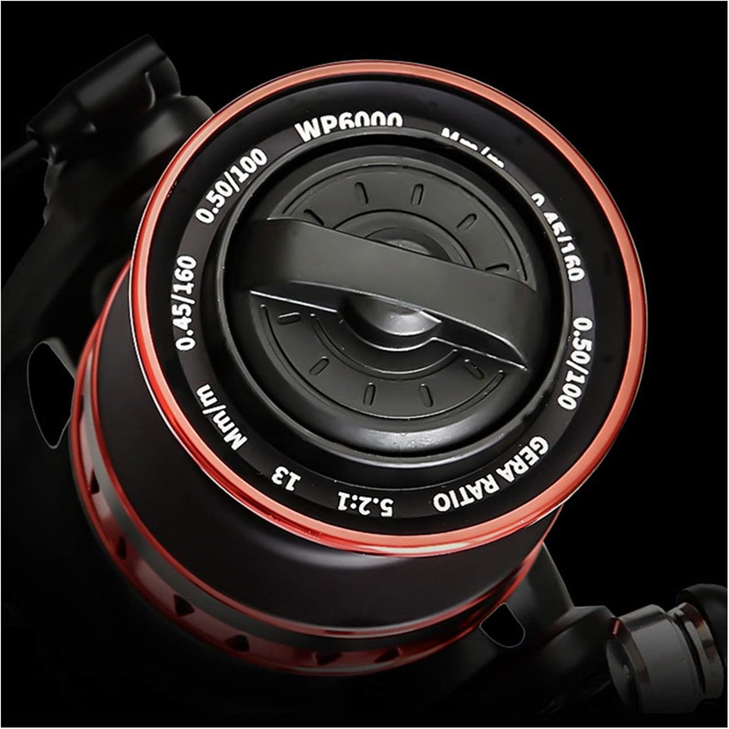 Fishing Reels Metal Fishing Reel Strong Drag Spinning Reel Carp Reels Trolling for Inshore Boat Rock Freshwater Saltwater (Color : WY Spool Capacity : 5000 Series)