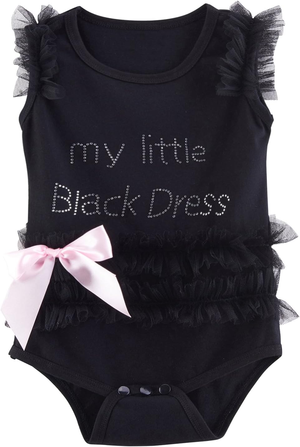 Yobe Baby Girls' Lace Tutu Dress Bodysuit (3-6 Months, Sleeveless)