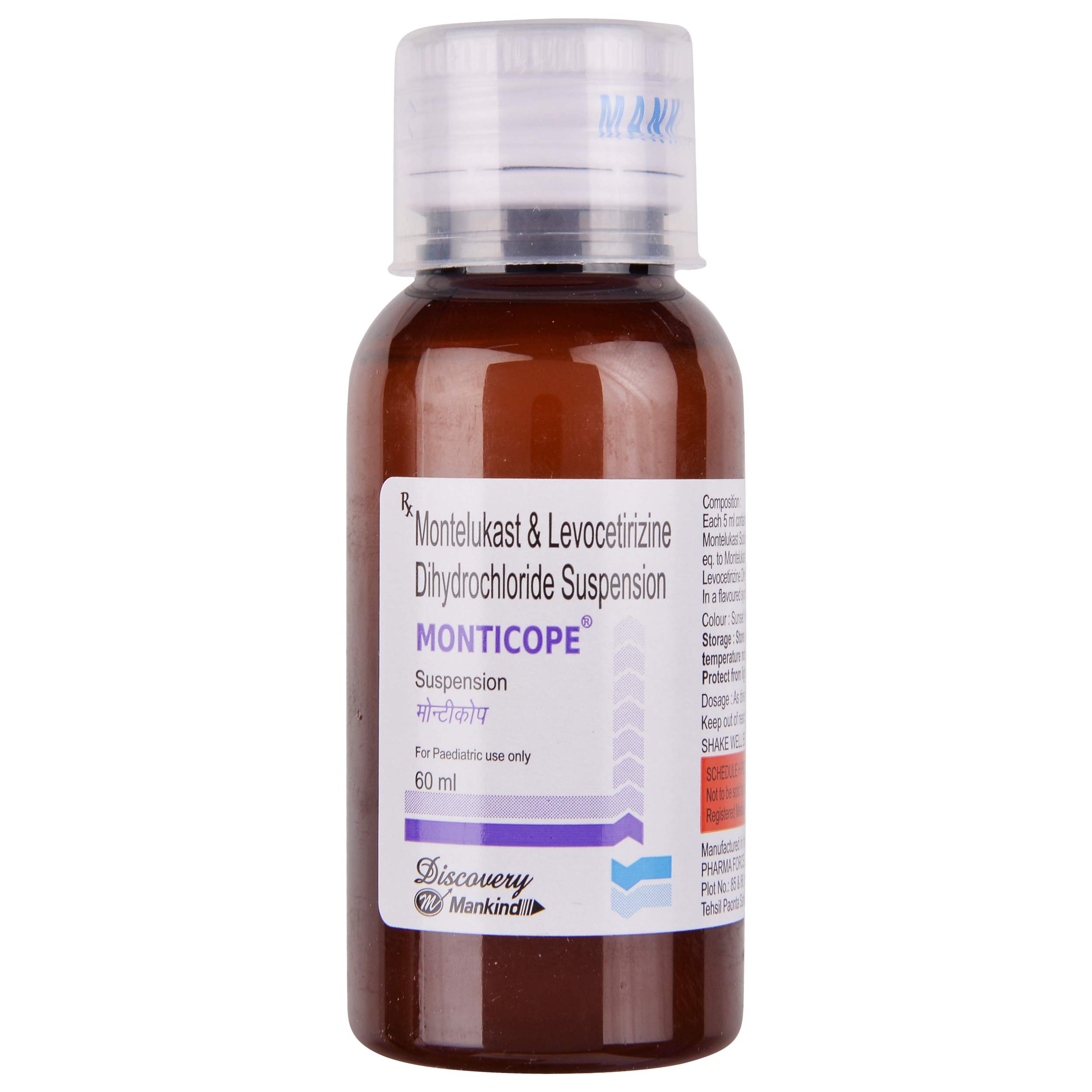 Monticope - Bottle of 60 ml Suspension