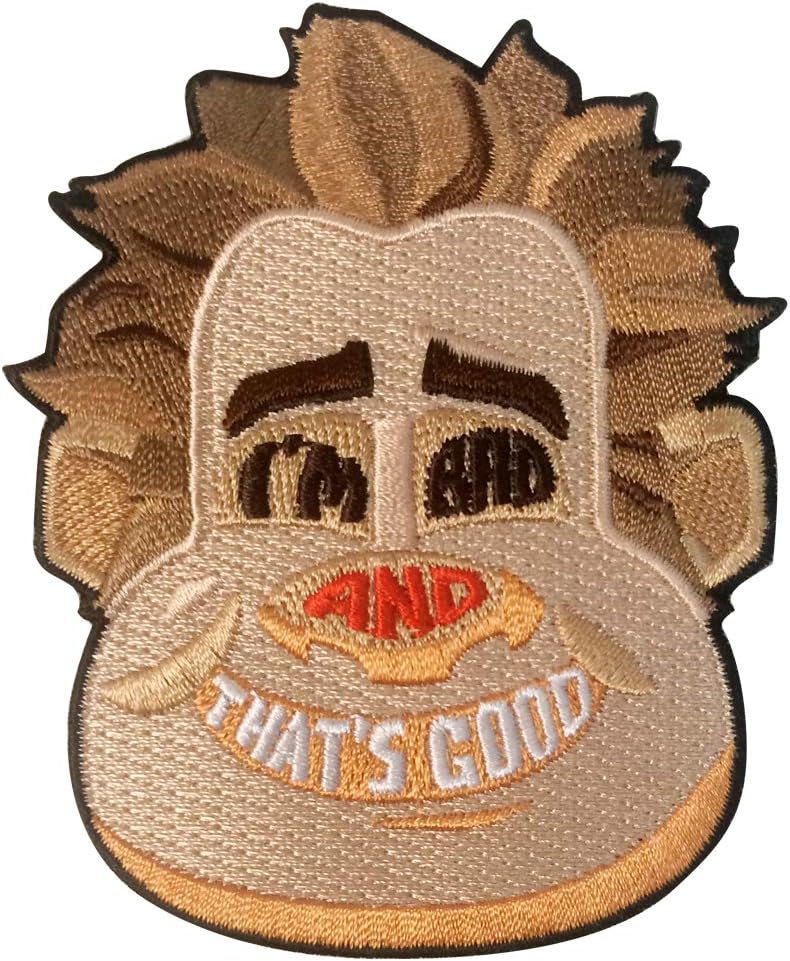 I'm Bad and That's Good Arcade Game Villain Children's Film Parody - Iron on Embroidered Patch Applique