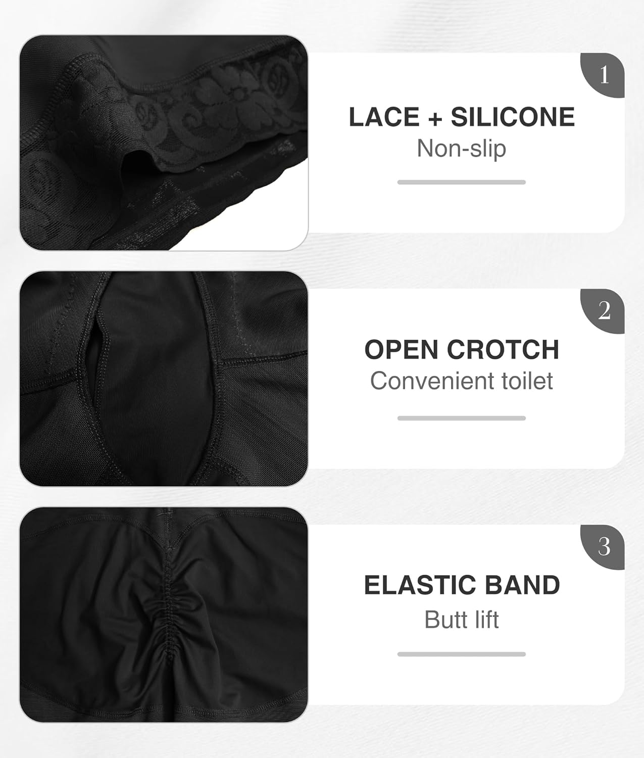 M MYODRESS Fajas Colombianas Moldeadoras Body Shaper Shaping Girdles Full Body Shapewear Post Surgery Compression Garment - Image 5