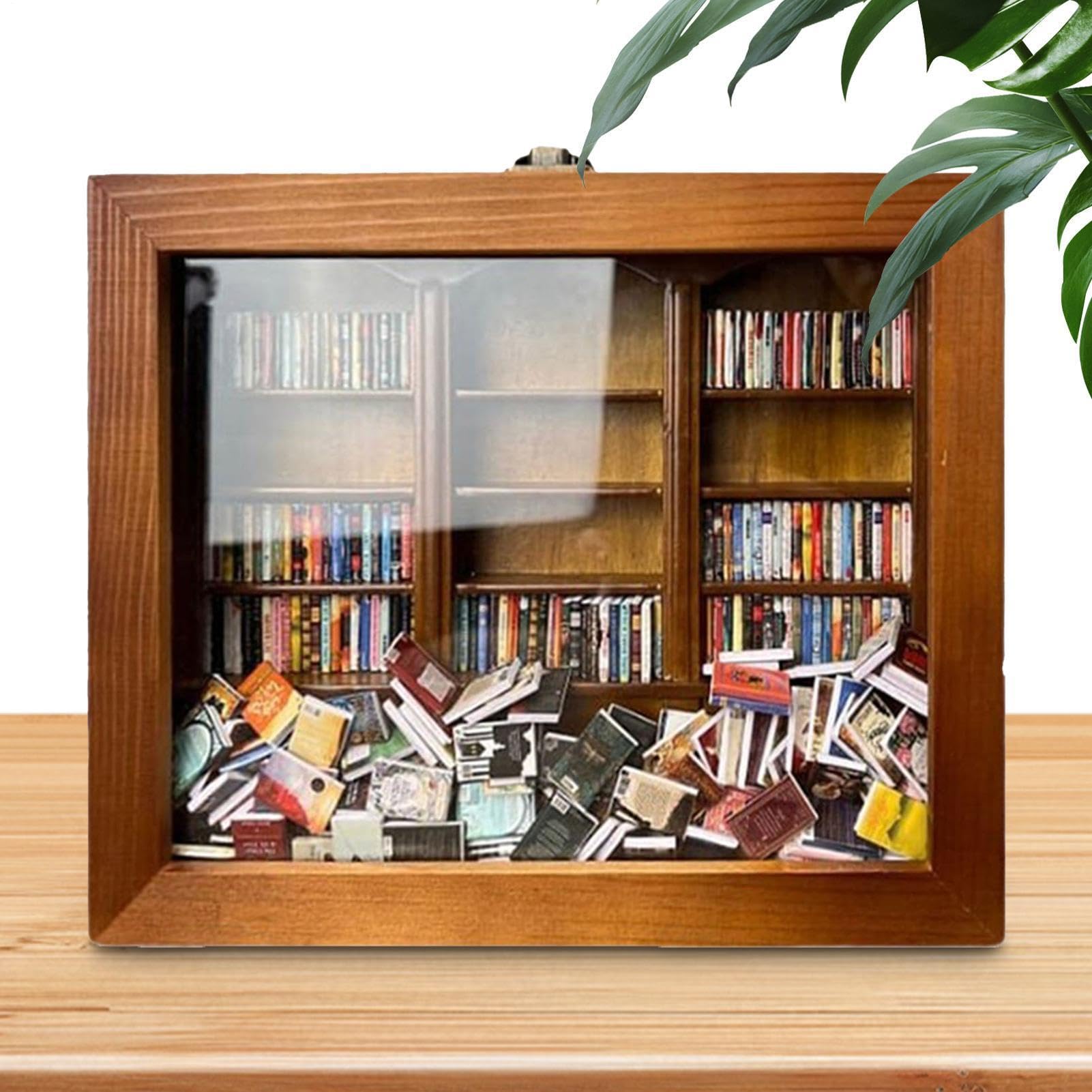 Generico Scaffale Sensoriale Vetrina 3D Scuotente Per Libri Con Scatole Di