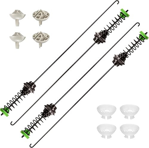 W11130362 - Kit de suspensión para lavadora Whirlpool Maytag Kenmore Amana Maytag Crosley - Reemplaza W10594080, W10748956, W11228718, W11027174,