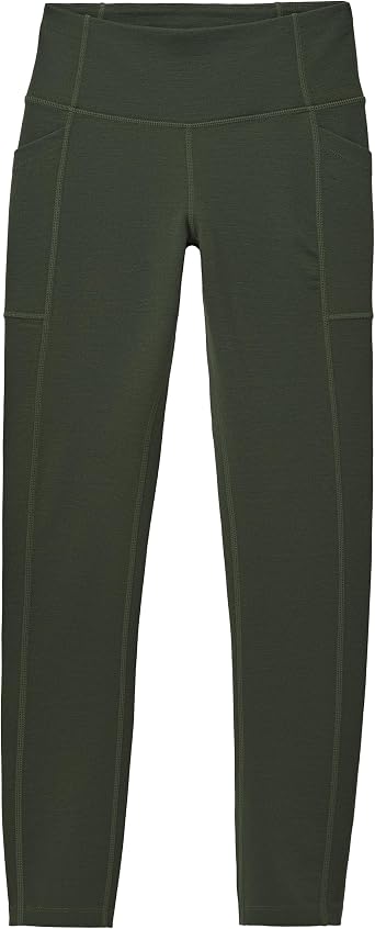 IBEX Women's Lizzi Wool Leggings with Pockets | Tummy Control Compression Yoga Pants for Women | Thermal High Waist Leggings