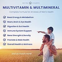 Vista 6 de Gomitas multivitamínicas para hombre Vitaminas A, B, C, D, E, biotina, ácido fólico, multivitamínico diario para hombres Multivitamínicos