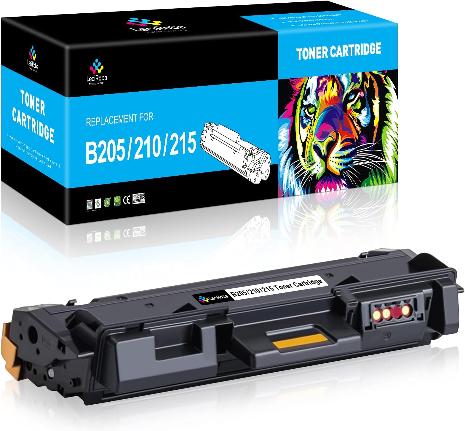– B205 B210 B215 (3000 pages) Replacement for Xerox 106R04347 106R04346 Toner Cartridge , Use with Xerox B205 B205MFP B205NI B210 B210DNI B215 B215MFP B215DNI ( 1-Black )