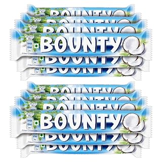 Bounty Coconut Chocolate Bar 57g Pack of 12