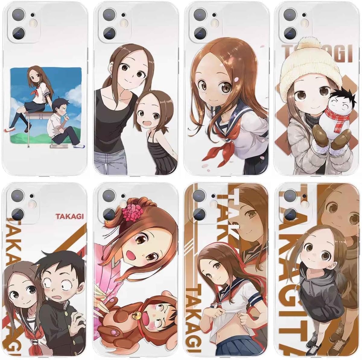 Amazon.co.jp: COOR からかい上手の高木さん スマホケース iPhone15