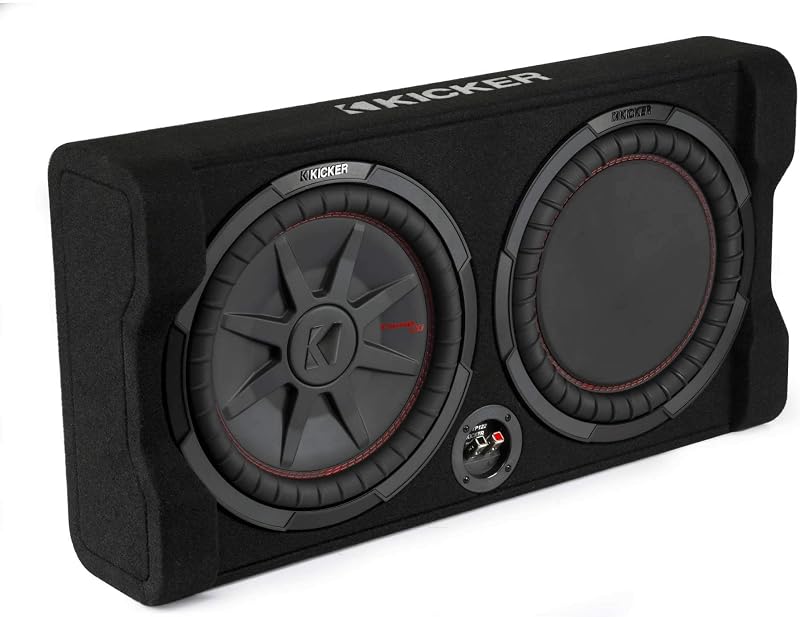 KICKER 48TRTP122 12" Thin Down-Firing Subwoofer