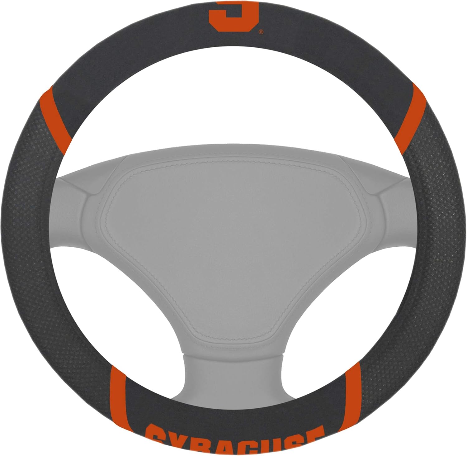 FANMATS NCAA Unisex-Adult Embroidered Steering Wheel Cover
