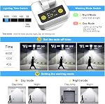 Motion Sensor Light Outdoor, MEIKEE 42W 3600LM LED Security Flood Lights, IP65 Waterproof 6500K, 3 Adjustable Heads Motion Detected Outdoor Lighting for Garage, Yard, Patio, Pathway