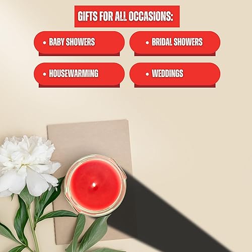 Miniatura 7 de Worldwide Nutrition Paquete de 2 artículos Tyler Candle Company Velas votivas de vainilla naranja - Vela perfumada de lujo con aceites esenciales -