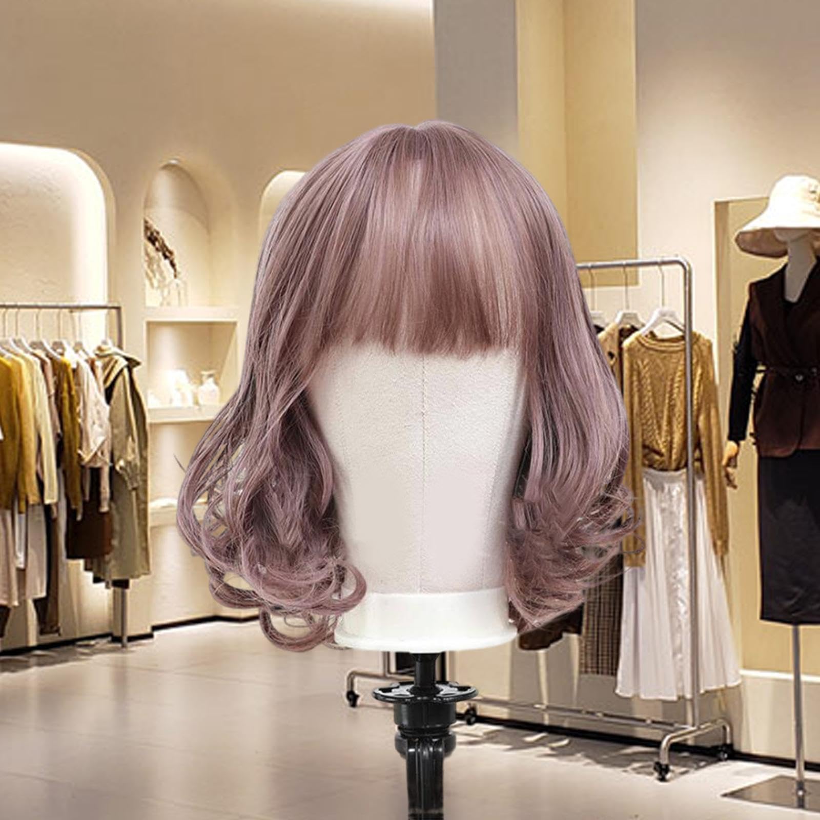 Harilla Tête de Mannequin En Toile, Support de Perruque Professionnel, 21 pouces