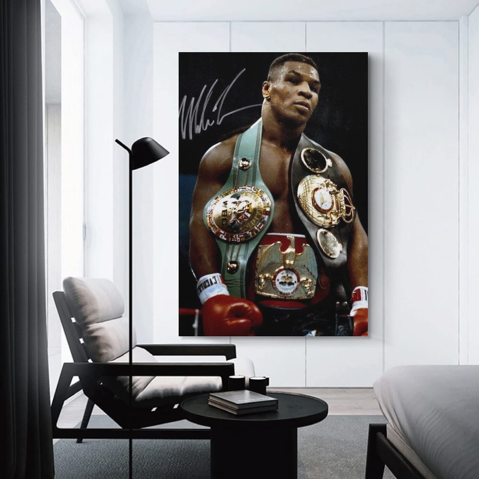 『MIKE』マイク・タイソン 油彩絵画 F3キャンバス Amazon.co.jp: ボクシングチャンピオンマイク・タイソンMike Tyson