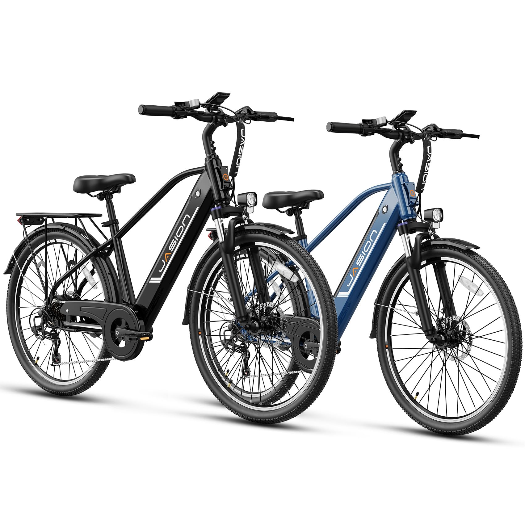 Jasion Roamer ST Electric Bike for Adults, 26" Commuter Ebike Peak 1200W 528WH Removable Battery, 40-62miles, Electric Bicycles for Women, UL2849 Certified