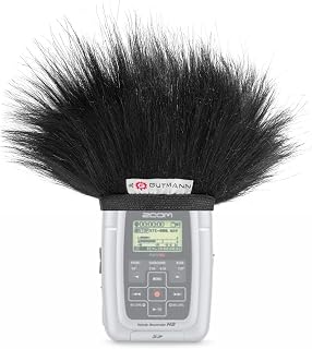 Gutmann Microphone Fur Windscreen Windshield for Zoom H2 | Made in Germany