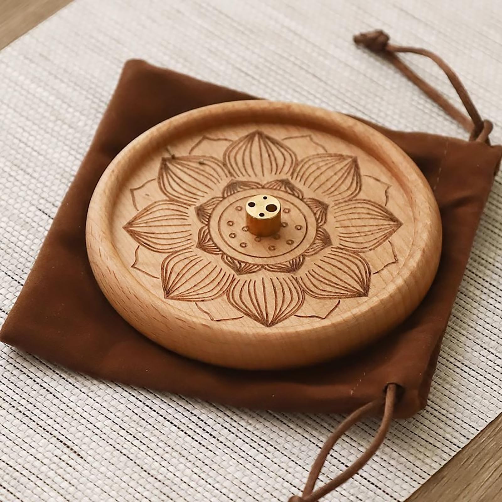 Portaincenso Porta incenso con filo di legno for la casa per Qualsiasi Luogo