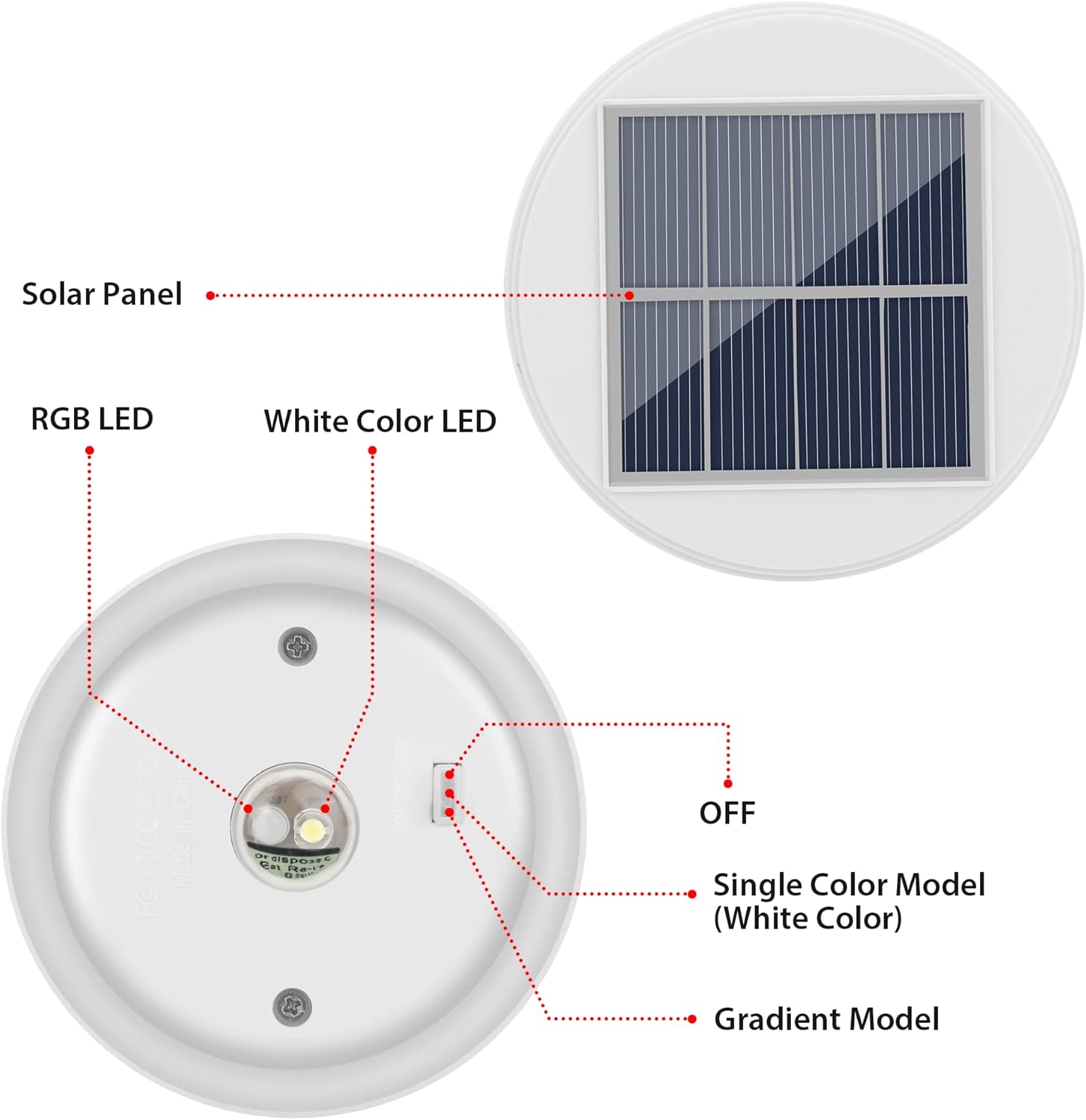 Solar Garden Ball Light Decor, Mosaic Color Changing Solar Table Light, Night Light for Garden, Patio, Party, Yard, Outdoor & Indoor Solar Lights Decorative, Ideal Gift - - 