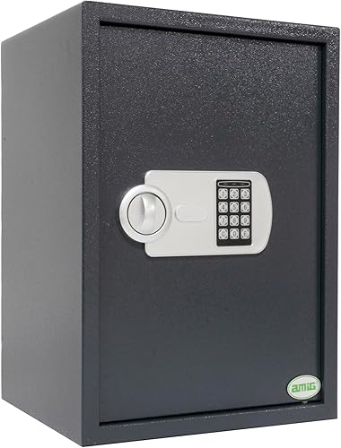 Miniatura 16 de Amig - Caja fuerte con pantalla LED - Caja fuerte electrónica motorizada - Acero - Ideal para hoteles, apartamentos y oficinas - Protección del