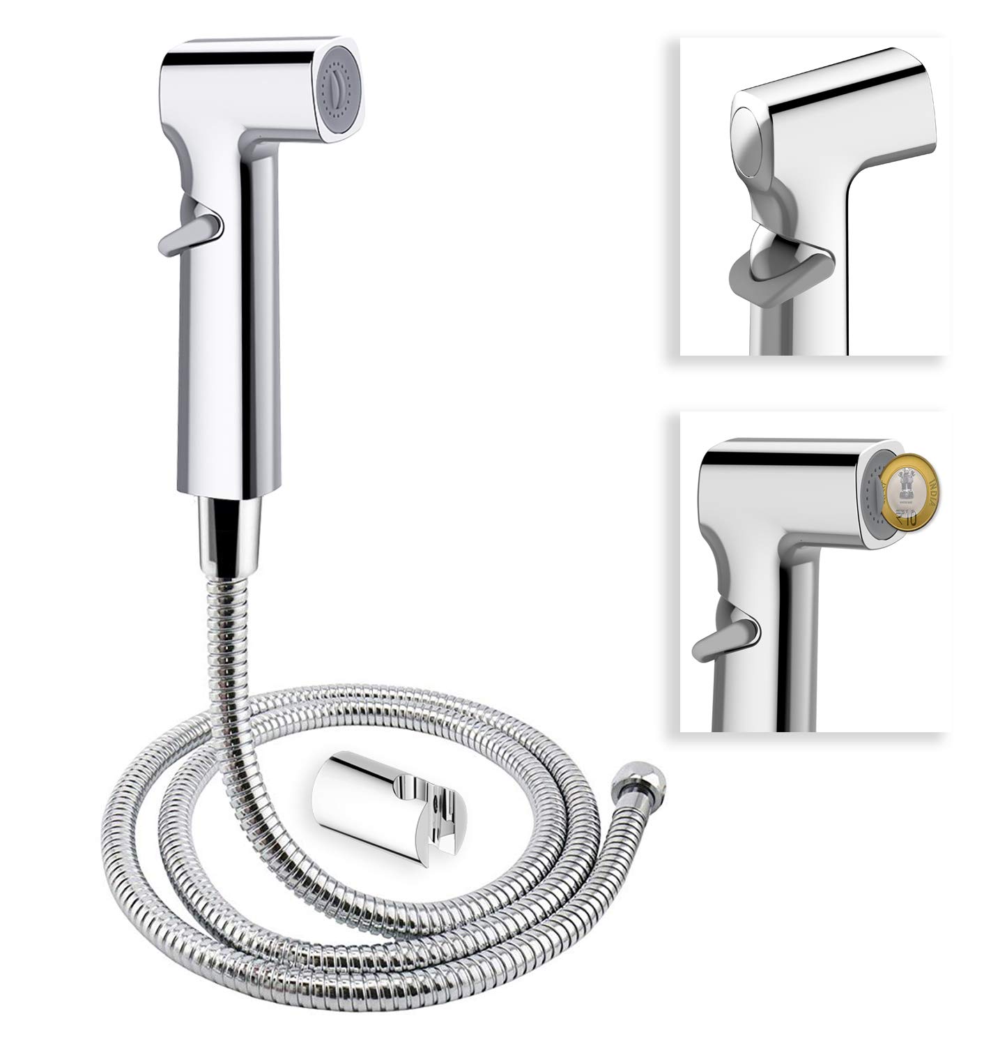 See full amazon price history chart for ALTON SHR20105 ABS Health Faucet with SS-304 Grade 1.25 Meter Flexible Hose Pipe and Wall Hook, (Jet Spray for Toilet) ALTON SHR20105 ABS Health Faucet with SS-304 Grade 1.25 Meter Flexible Hose Pipe and Wall Hook, (Jet Spray for Toilet) (B0CHP2P1K3) Amazon Price History, Amazon Price Tracker