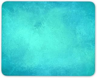 Rustic Aqua Mouse Mat Pad - Blue Teal Turquoise Student Fun Computer #15026