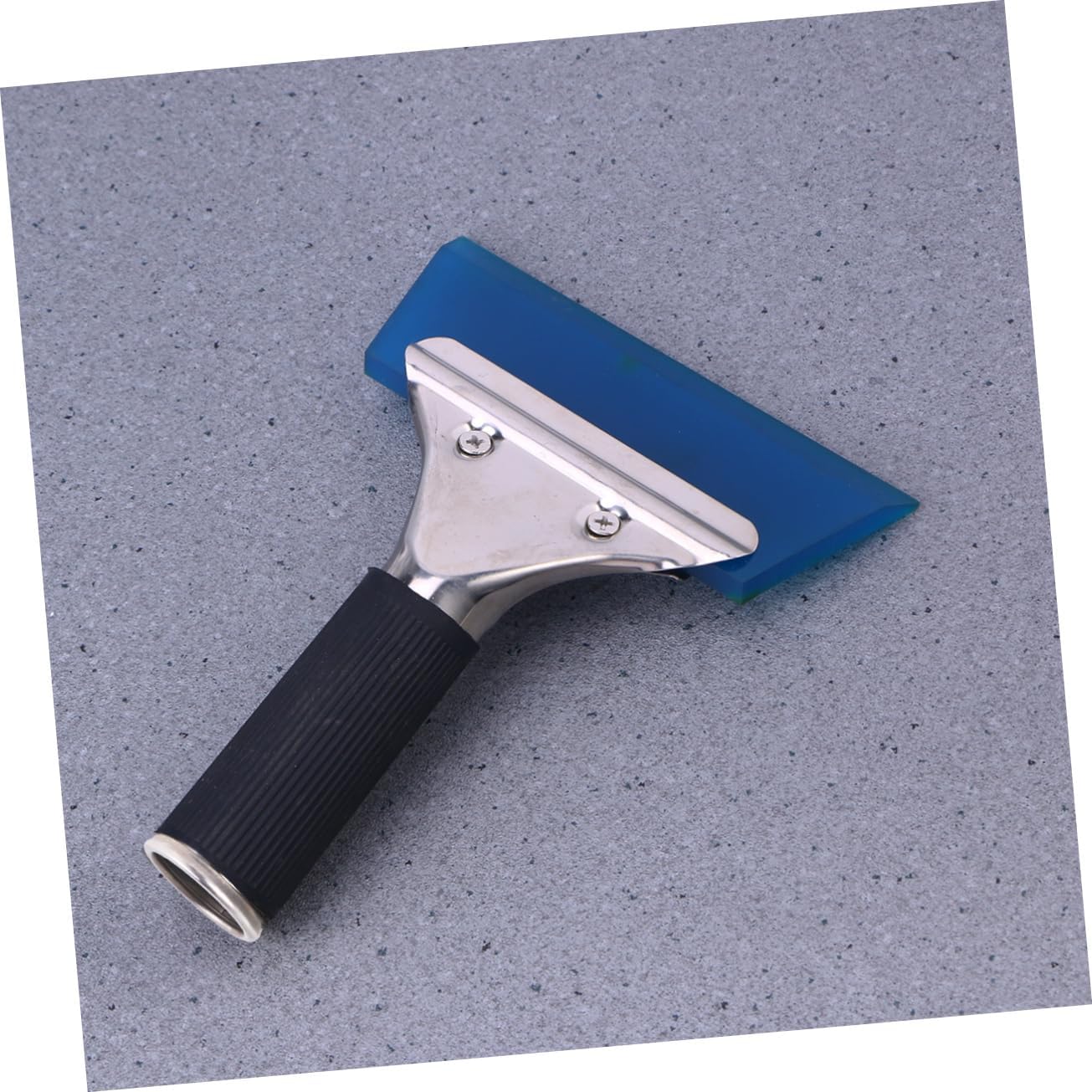 MAGICLULU Cowhells Window Squeegee for Glass Mirrors and Car Windshields Non-Slip Handle Durable Removal Blue