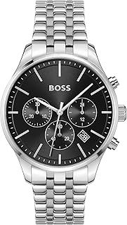BOSS Chronographen-Quarzuhr für Herren Kollektion Avery mit Edelstahlarmband oder Lederband