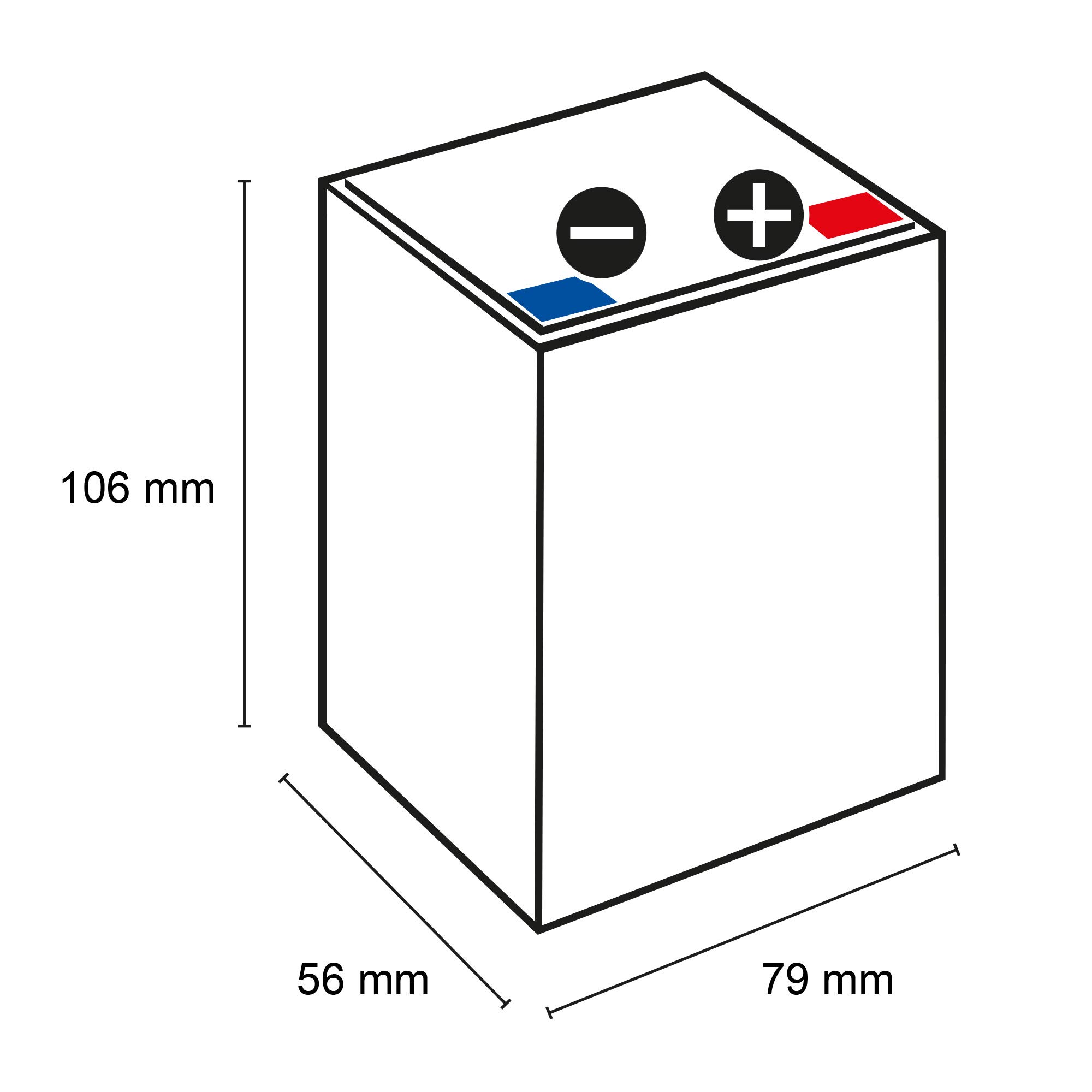 Q-Batteries Batteria AGM VRLA 12LS-2.9 12V 2,9Ah al piombo