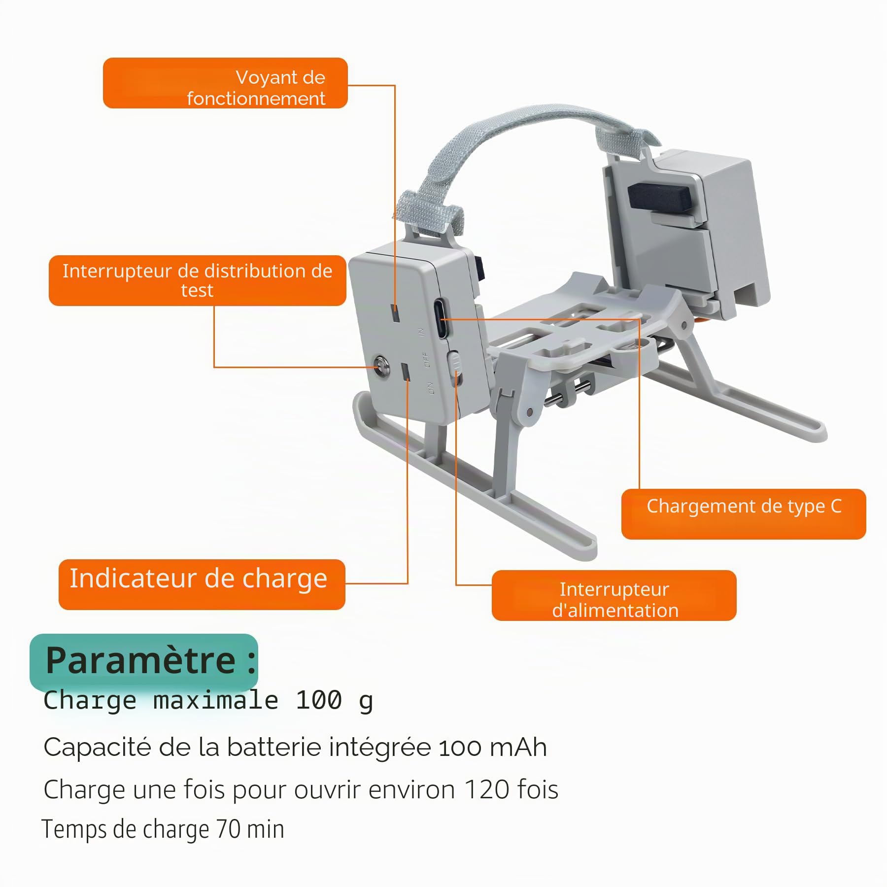 Système de libération et de chute pour drone DJI Mini 4 Pro, kit de libération d'hameçon de pêche Droper, accessoires de livraison de charge utile
