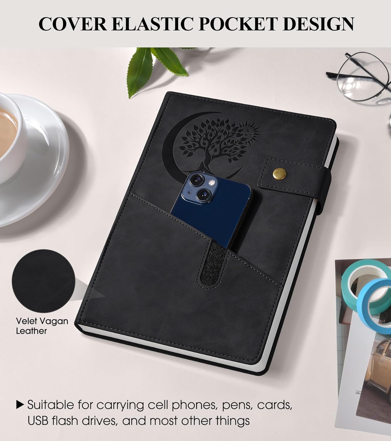 Unlock Your Creativity: The Ultimate 365 Page Leather Journal for Every Occasion