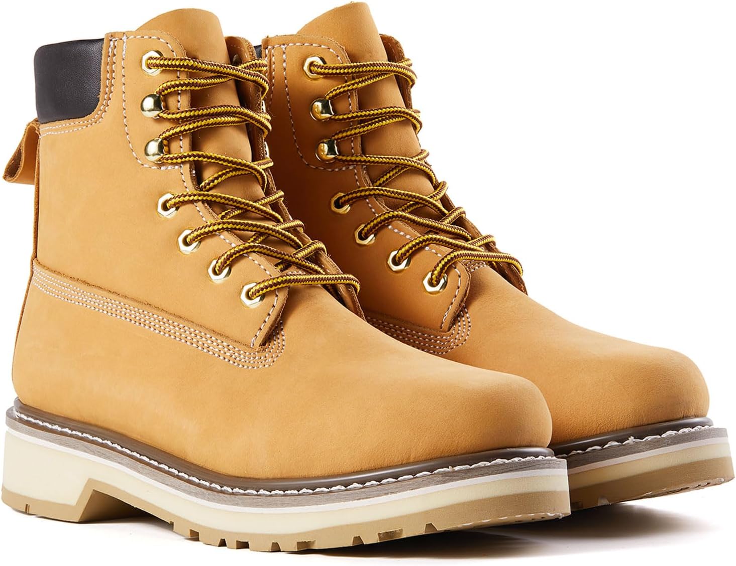 Men's SureTrack 6" Leather Soft Toe Work Boots for Men, Slip-Resistant, EH 84101 - Image 7