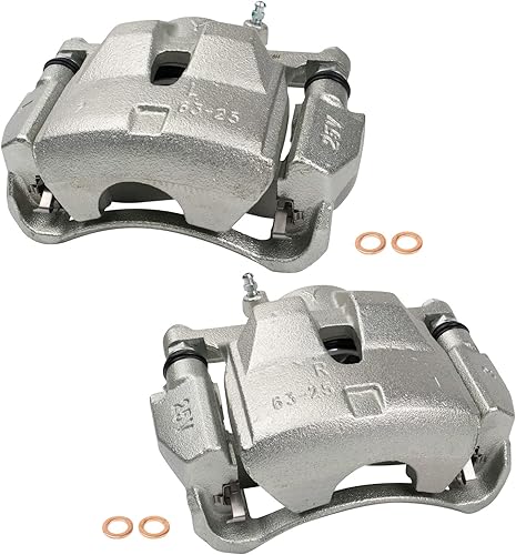 Vista 1725 de TRQ - Juego de pinzas de freno delantero