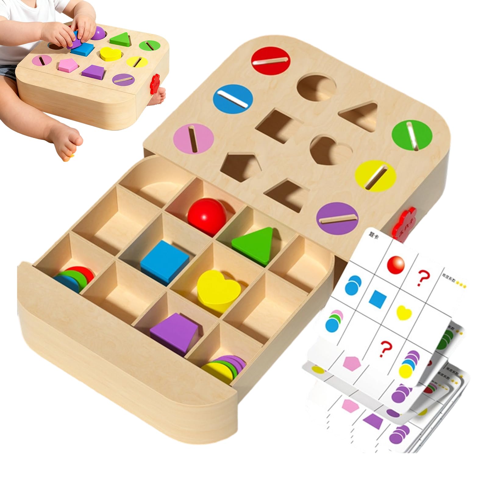 Juguete Clasificador de Formas para Niños Juguete para Coincidir