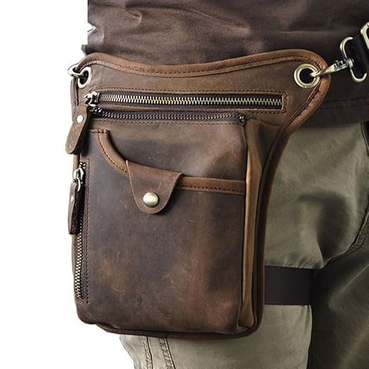 Drop-beenzak voor heren, Fanny Pack-beenzak - Outdoor waterdichte