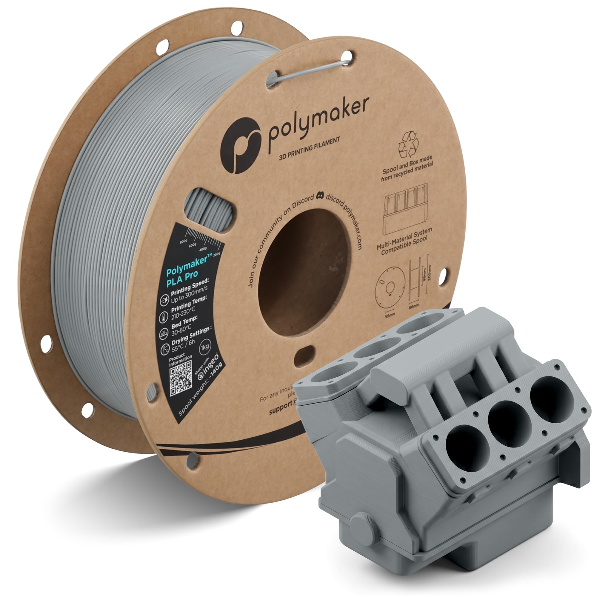 Polymaker PLA Pro Filament - Durable 3D Printing -22