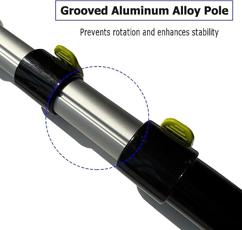 Miniatura 4 de Voleibol Spike Trainer Pro SPT5004  Ayuda de entrenamiento premium para pinchar, servir y bloquear  Poste de aluminio ligero ajustable y soporte