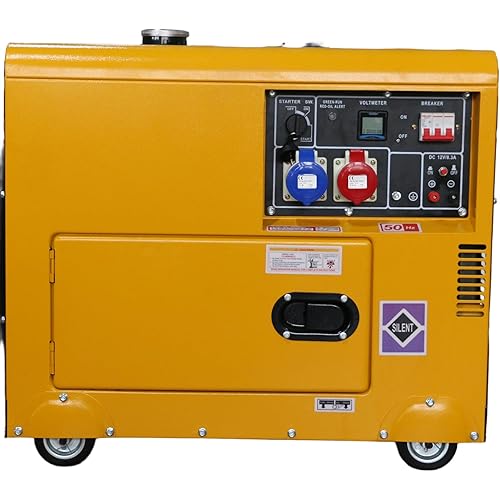 3000W Electric Start Quiet Generator for Home Use, Made in China (Single-phase 110V/220V 60Hz, Remote Start)