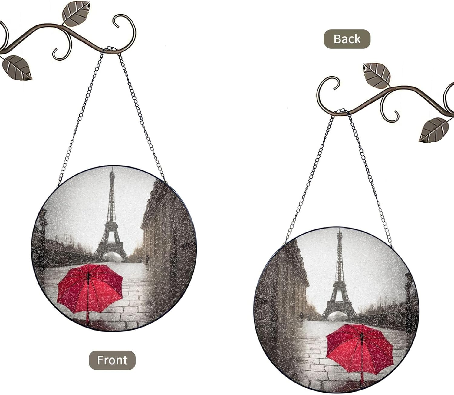 Stained Glass Window Hanging - Personalized Sun Catcher for Home Decor