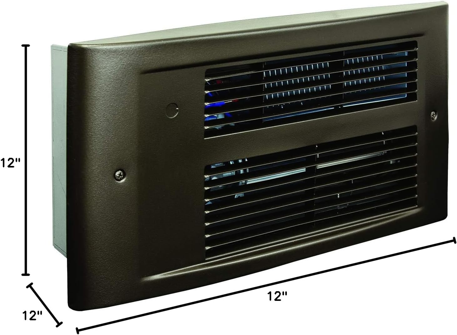 KING PX1215-OB-R PX ComfortCraft Wall Heater, 1500W / 120V, Oiled Bronze