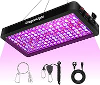 DragonLight BW2000 LED Növénylámpa Teljes Spektrumú UV-IR Fénnyel, Veg/Bloom Kapcsolóval, 3m Kábellel Szobanövényekhez, Zöldségekhez és Virá 1