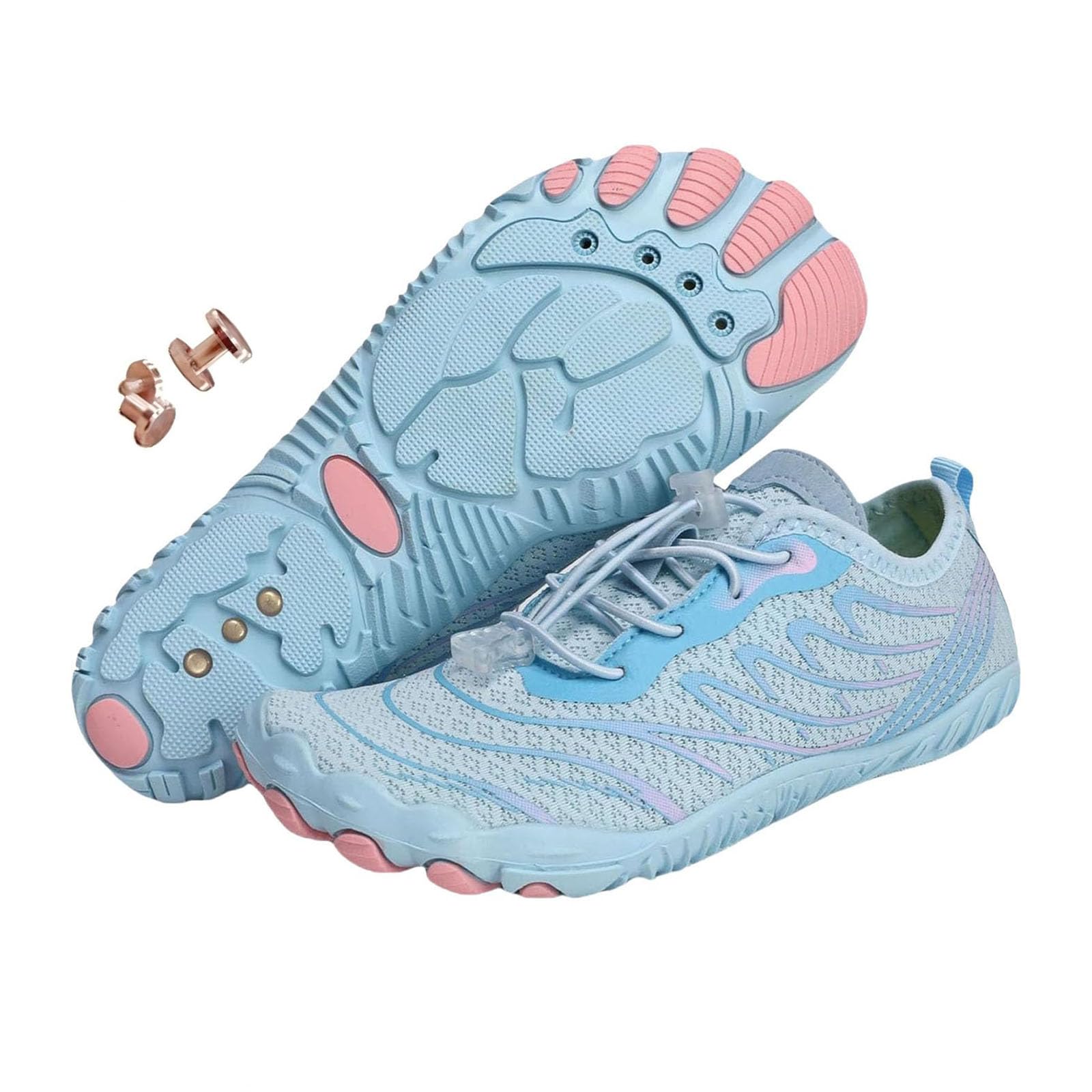 Zureto Grounding Shoes with Copper, Grounded Barefoot Footwear Hike Shoes for Womens Mens Soft Comfortable