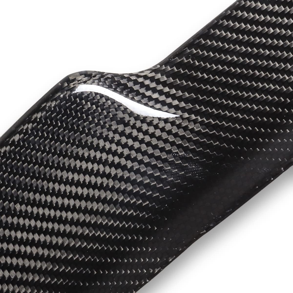 Auto Dynasty V-Style Rear Car Trunk Lid Spoiler Compatible with Audi A5 / A5 Quattro S5 Coupe 2017-2021, Glossy Black, Carbon Fiber