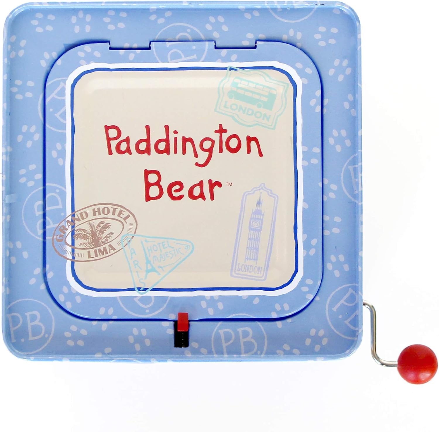 YOTTOY Paddington Bear Collection | Paddington for Baby Jack-in-The-Box Infant Plush Toy with Music