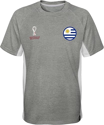 Miniatura 60 de Outerstuff International Soccer Camiseta clásica de manga corta para hombres de la Copa Mundial de la FIFA