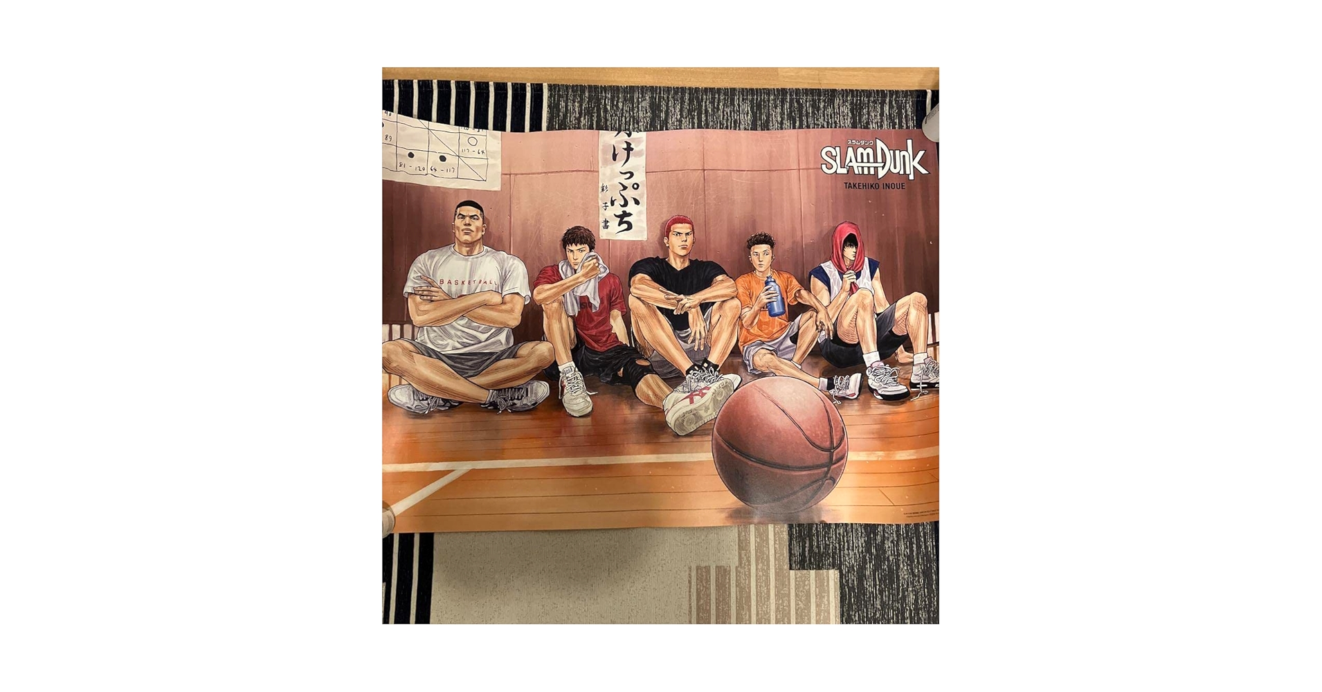 必見！スラムダンク　新装再編版　オリジナルポスター　☆新品 スラムダンク 新装再編版 特大ポスター 未開封 Amazon.co.jp
