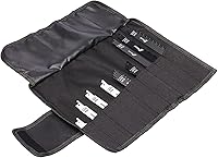 Vista 4 de Yaxa Basics Juego de hojas de sierra recíproca de acero al cromo vanadio con bolsa organizadora, compatible con plástico, 32 piezas, blanco y negro