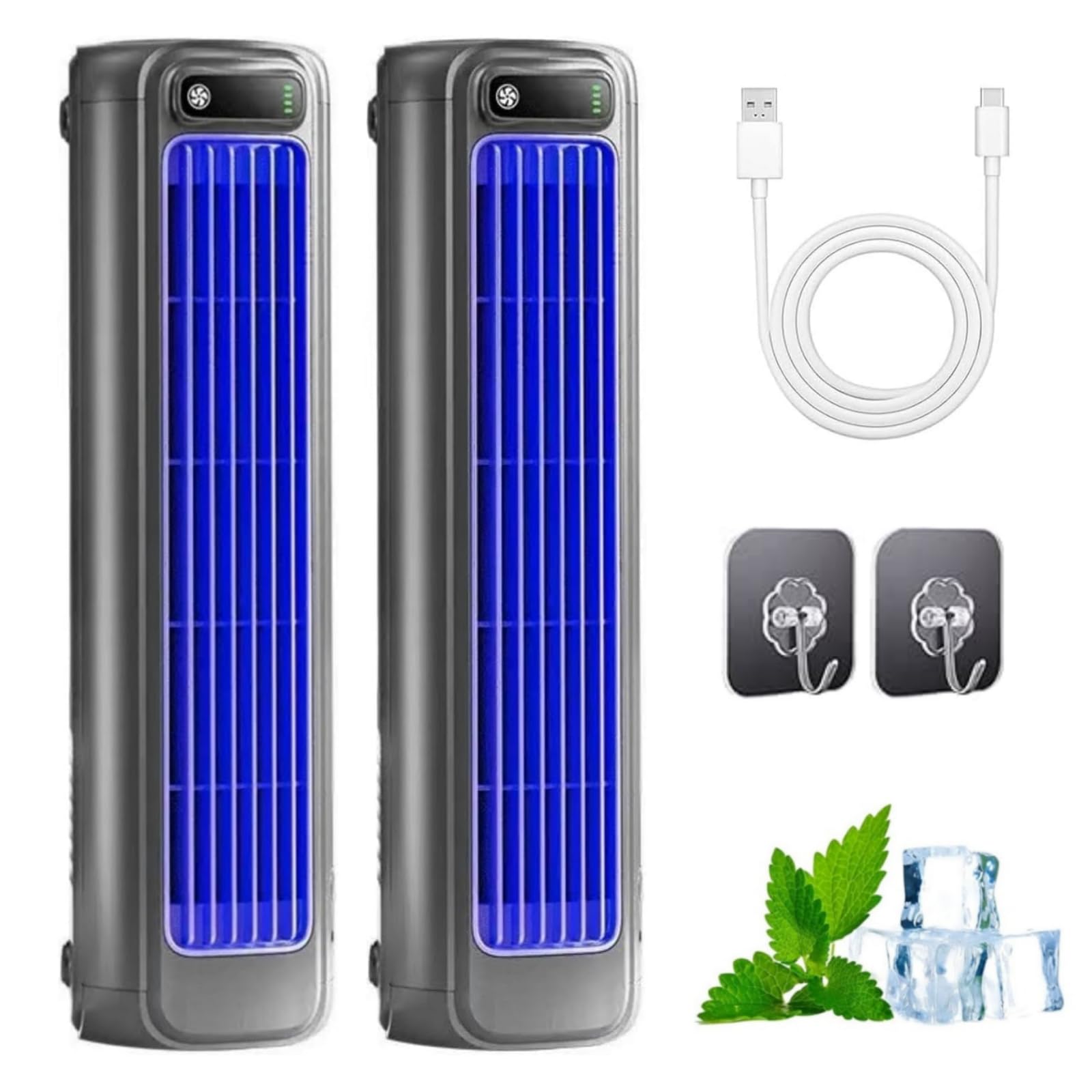 Solyball Cooling Ace Ursprünglich,Tragbare Mini-Klimaanlag | Flügelloser mobiler Luftkühler,wiederaufladbarer leiser Ventilator,für Büro,Küche und Wohnmobil