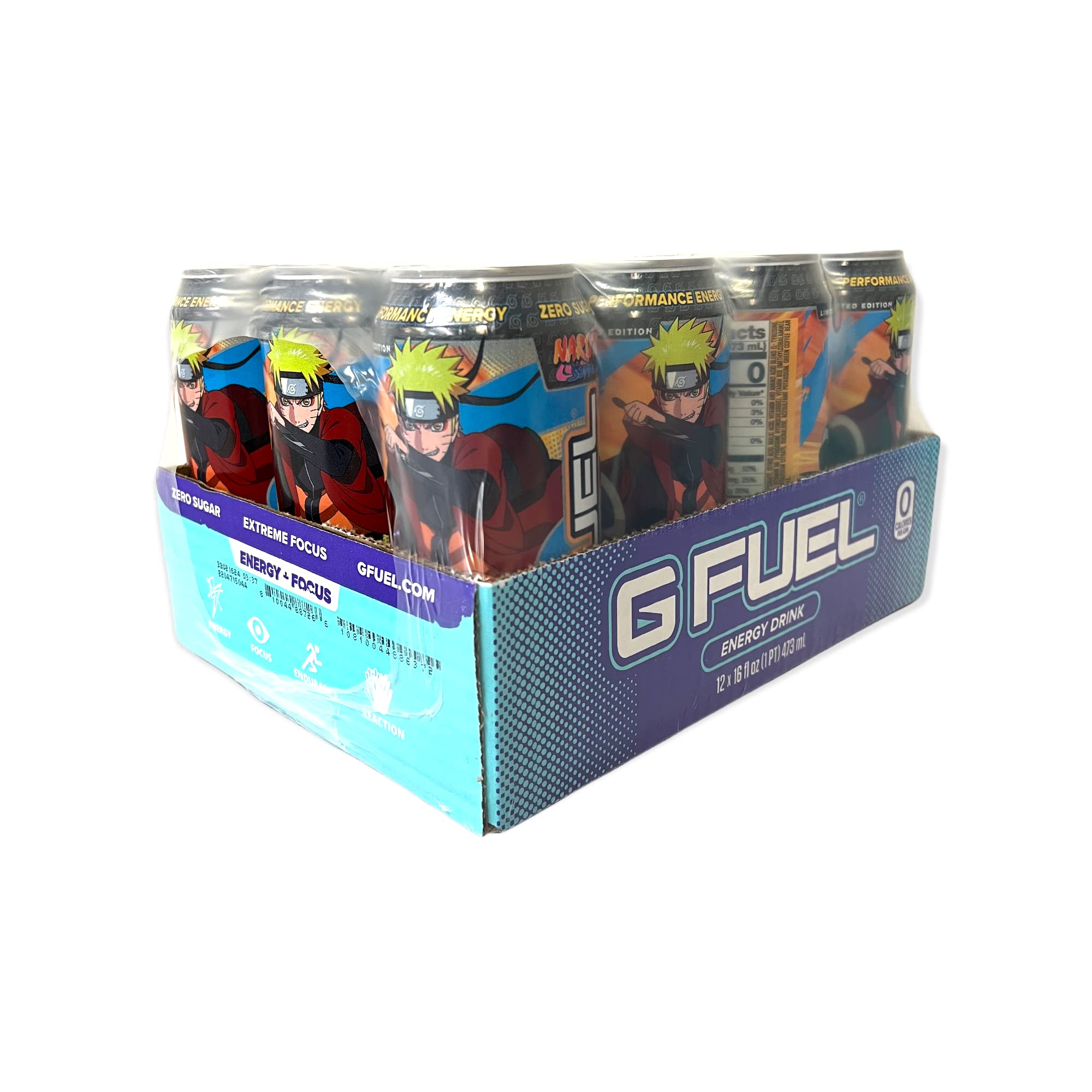 Buy G Fuel, Sugar Free Energy Drink, Limited Edition Cans, 16 fl oz (12