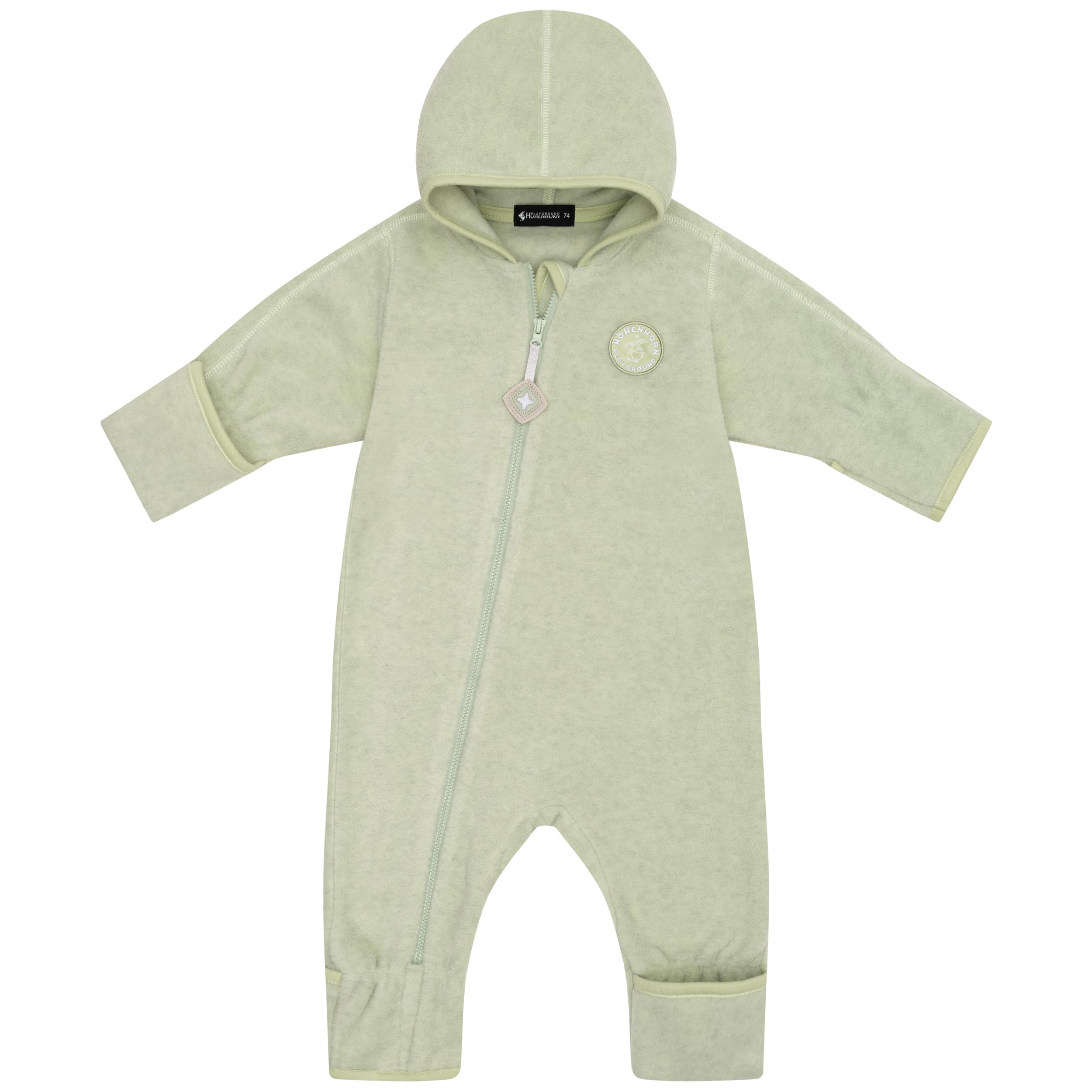Höhenhorn Ibex Baby Fleece Overall Grün Gr. 86