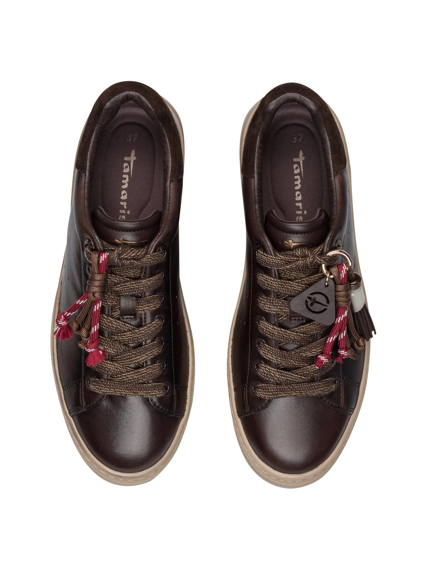 Tamaris Sneaker Ivory Leather weiß